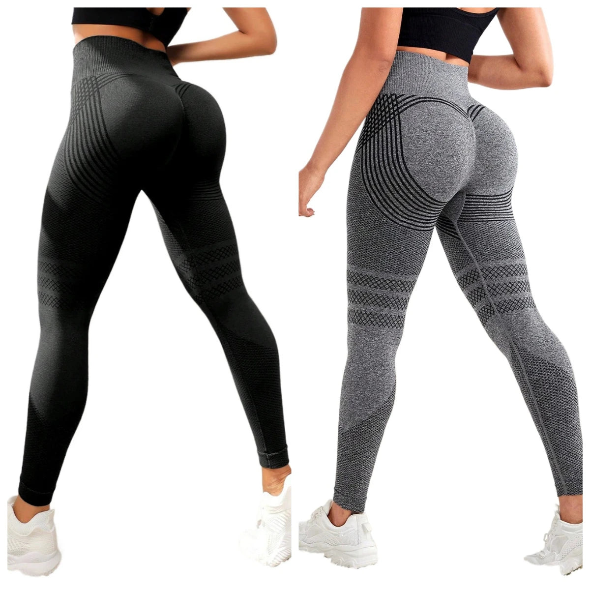 Leggings  (Cellulite/Compression)ليجن ضاغط عالي الخصر – شد فوري للجسم
