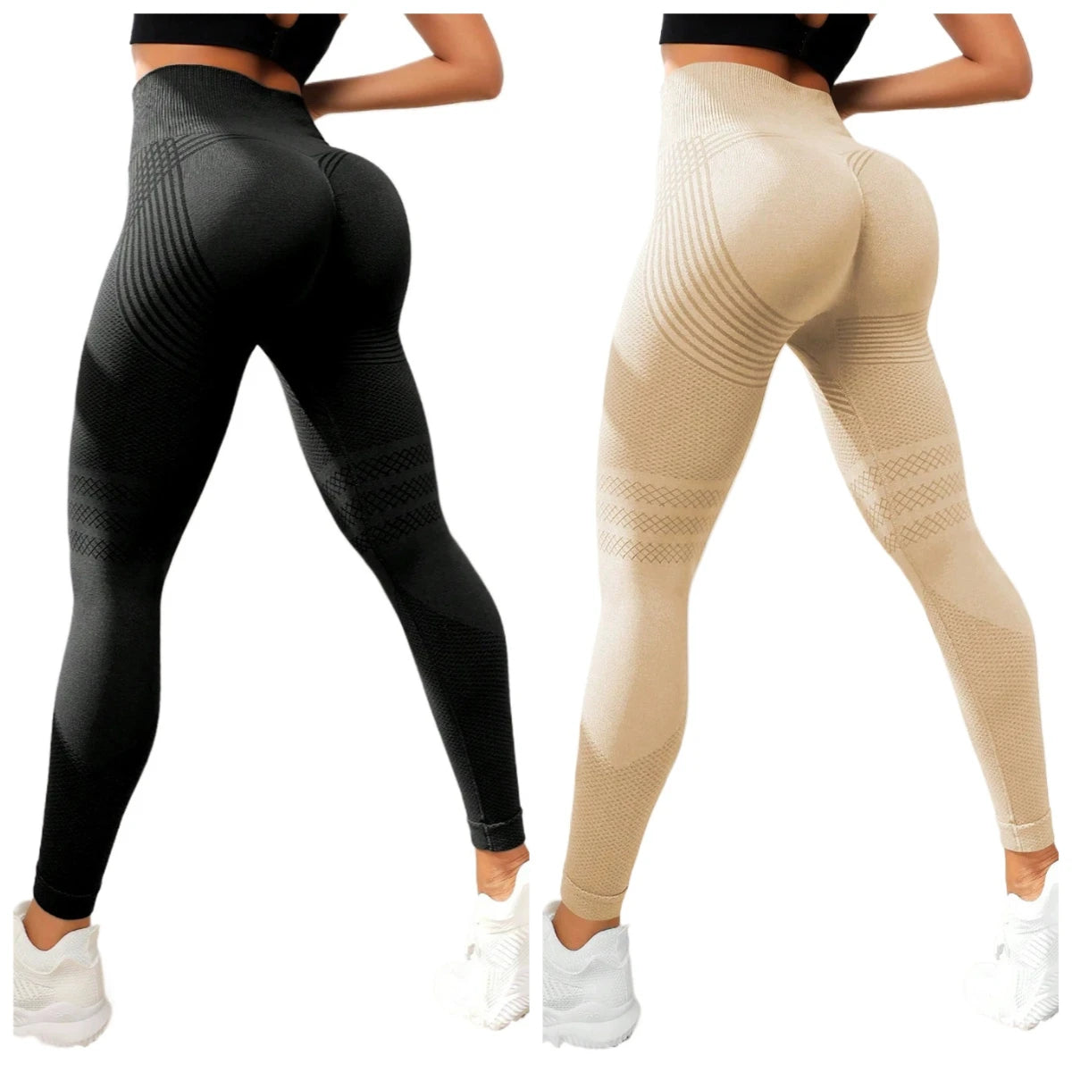 Leggings  (Cellulite/Compression)ليجن ضاغط عالي الخصر – شد فوري للجسم
