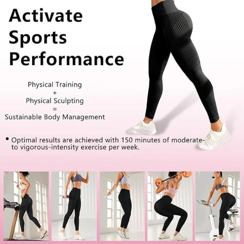 Leggings  (Cellulite/Compression)ليجن ضاغط عالي الخصر – شد فوري للجسم