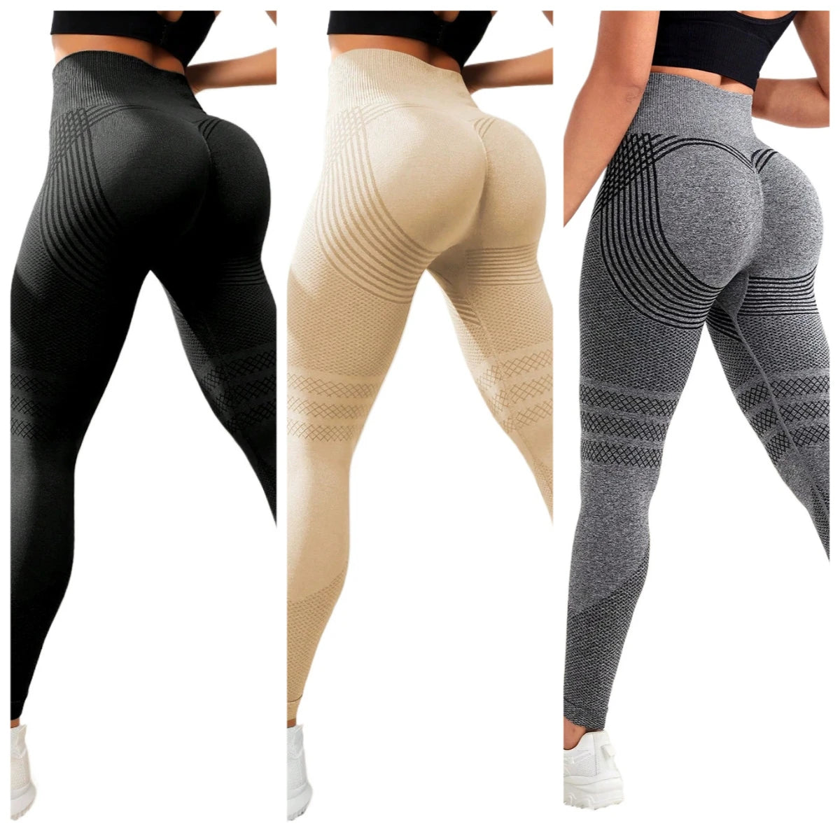Leggings  (Cellulite/Compression)ليجن ضاغط عالي الخصر – شد فوري للجسم